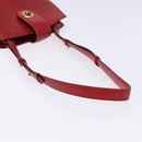 LOUIS VUITTON Epi Cluny Shoulder Bag Red M52257 LV Auth gh714-7