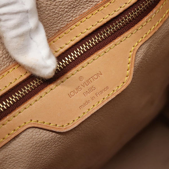 LOUIS VUITTON Monogram Bucket GM Shoulder Bag M42236 LV Auth gh725