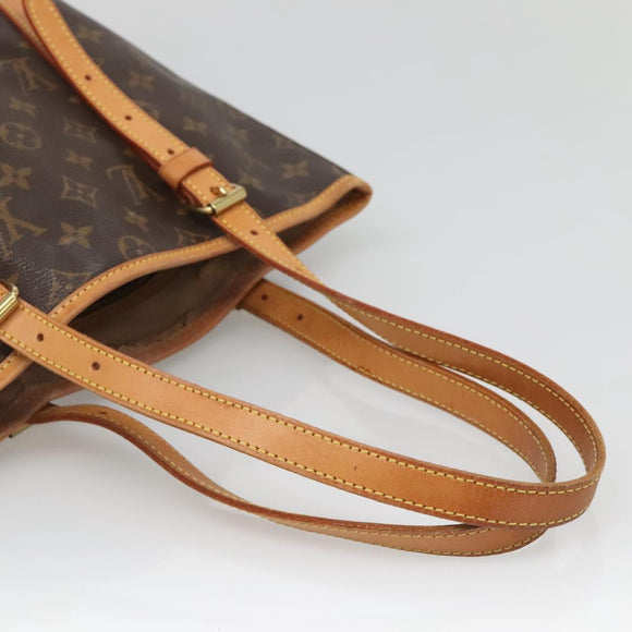 LOUIS VUITTON Monogram Bucket GM Shoulder Bag M42236 LV Auth gh725