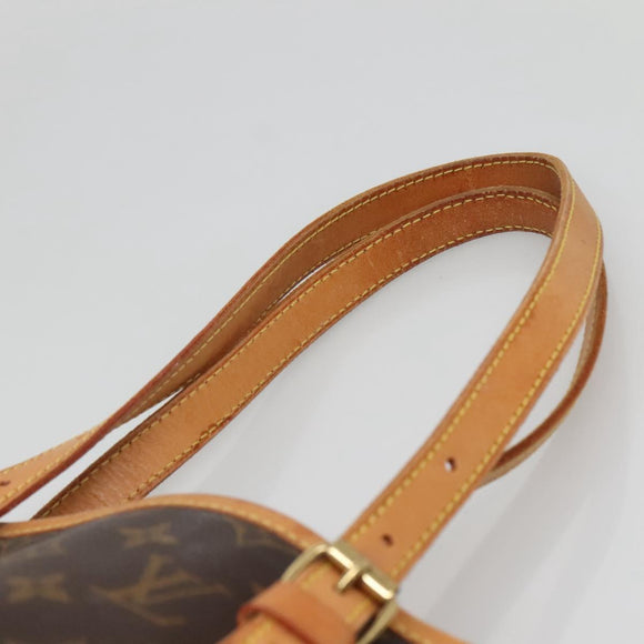 LOUIS VUITTON Monogram Bucket GM Shoulder Bag M42236 LV Auth gh725