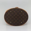 LOUIS VUITTON Monogram Bucket GM Shoulder Bag M42236 LV Auth gh725-5
