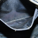 Christian Dior Trotter Canvas Shoulder Bag Navy Silver Auth gh726-11