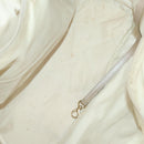 CHANEL New Travel line Tote Bag Nylon 2Set Beige Black CC Auth gh728-10