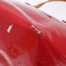 LOUIS VUITTON Monogram Vernis Bellevue PM Hand Bag Rose Pop M93669 Auth gh731-15