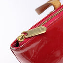 LOUIS VUITTON Monogram Vernis Bellevue PM Hand Bag Rose Pop M93669 Auth gh731-18