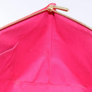 LOUIS VUITTON Monogram Vernis Bellevue PM Hand Bag Rose Pop M93669 Auth gh731-20