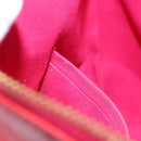 LOUIS VUITTON Monogram Vernis Bellevue PM Hand Bag Rose Pop M93669 Auth gh731-12