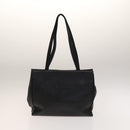 Salvatore Ferragamo Tote Bag Leather 2 Set Black Auth gh736-11
