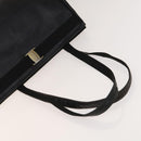 Salvatore Ferragamo Tote Bag Leather 2 Set Black Auth gh736-13