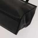 Salvatore Ferragamo Tote Bag Leather 2 Set Black Auth gh736-16