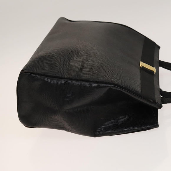 Salvatore Ferragamo Tote Bag Leather 2Set Black Auth gh736