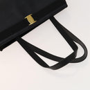 Salvatore Ferragamo Tote Bag Leather 2Set Black Auth gh736-5