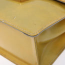 LOUIS VUITTON Monogram Vernis Spring Street Hand Bag Gris M91029 LV Auth gh743-10