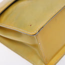 LOUIS VUITTON Monogram Vernis Spring Street Hand Bag Gris M91029 LV Auth gh743-11