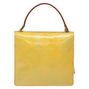 LOUIS VUITTON Monogram Vernis Spring Street Hand Bag Gris M91029 LV Auth gh743-3