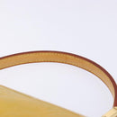 LOUIS VUITTON Monogram Vernis Spring Street Hand Bag Gris M91029 LV Auth gh743-8