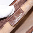 GUCCI GG Supreme Web Sherry Line Clutch Bag PVC Beige Red 010 378 Auth gh747-17