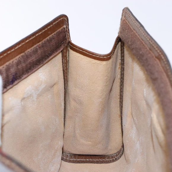 GUCCI GG Supreme Web Sherry Line Clutch Bag PVC Beige Red 010 378 Auth gh747