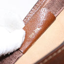 GUCCI GG Supreme Web Sherry Line Clutch Bag PVC Beige Red 010 378 Auth gh747-12