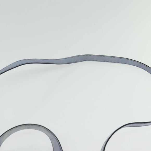 Salvatore Ferragamo Gancini Tote Bag Leather 2way Purple Silver Auth gh748