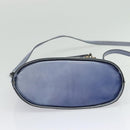 Salvatore Ferragamo Gancini Tote Bag Leather 2way Purple Silver Auth gh748-5