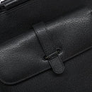 GUCCI Hand Bag Leather Black Silver 000 2058 0307 5 Auth gh750-18