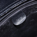 GUCCI Hand Bag Leather Black Silver 000 2058 0307 5 Auth gh750-19