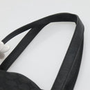 GUCCI GG Canvas Sherry Line Tote Bag Black Gold 137396 Auth gh751-8