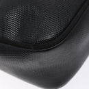 Salvatore Ferragamo Shoulder Bag Leather Black Gold Auth gh755-11