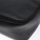 Salvatore Ferragamo Shoulder Bag Leather Black Gold Auth gh755-12