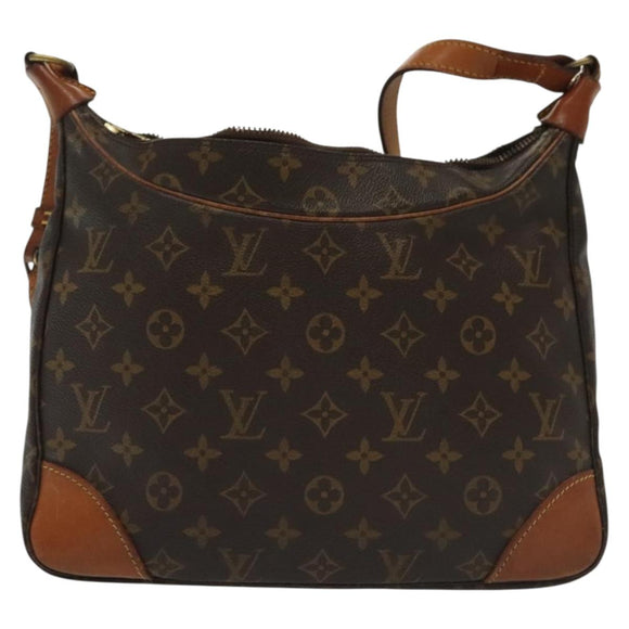 LOUIS VUITTON Monogram Boulogne 30 Shoulder Bag M51265 LV Auth gh757