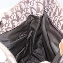 Christian Dior Trotter Canvas Tote Bag Gold Beige Auth gh772-18