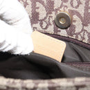 Christian Dior Trotter Canvas Tote Bag Gold Beige Auth gh772-21