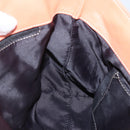 LOEWE Anagram Amazona Justa Hand Bag Leather Orange Silver Auth gh776-20