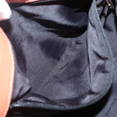 LOEWE Anagram Amazona Justa Hand Bag Leather Orange Silver Auth gh776-22