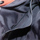 LOEWE Anagram Amazona Justa Hand Bag Leather Orange Silver Auth gh776-23