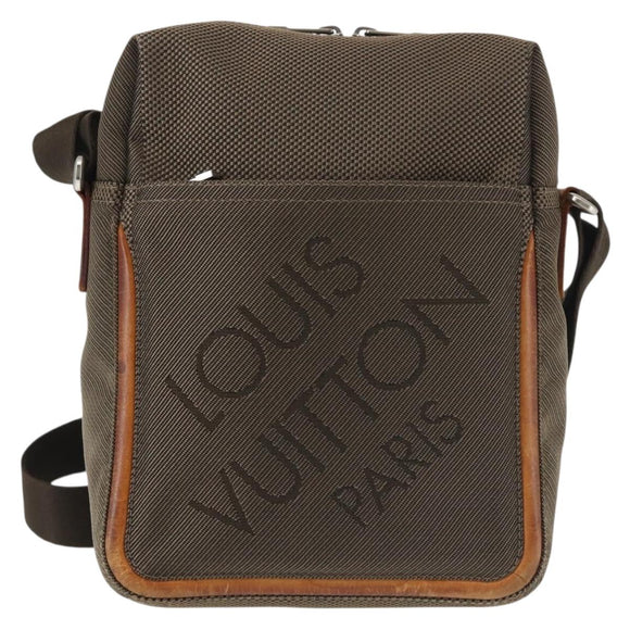 LOUIS VUITTON Damier Geant Sitadan NM Bag Brown Tail M93224 LV Auth gh782
