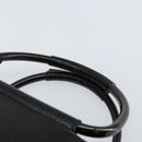 GUCCI Hand Bag Leather Black 002 3754 0459 Auth gh785-8