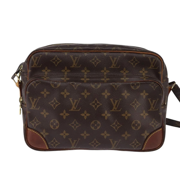 LOUIS VUITTON Monogram Nile Shoulder Bag M45244 LV Auth gh789