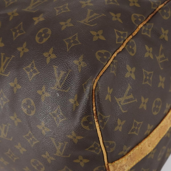 LOUIS VUITTON Monogram Keepall Bandouliere 55 Boston Bag M41414 LV Auth gh792