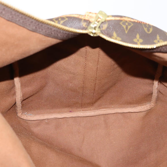 LOUIS VUITTON Monogram Keepall Bandouliere 55 Boston Bag M41414 LV Auth gh792