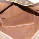 LOUIS VUITTON Monogram Keepall Bandouliere 55 Boston Bag M41414 LV Auth gh792-23