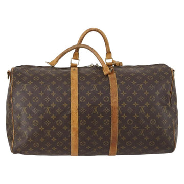 LOUIS VUITTON Monogram Keepall Bandouliere 55 Boston Bag M41414 LV Auth gh792 - 0