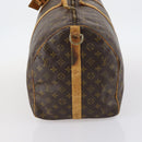 LOUIS VUITTON Monogram Keepall Bandouliere 55 Boston Bag M41414 LV Auth gh792-3