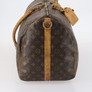 LOUIS VUITTON Monogram Keepall Bandouliere 55 Boston Bag M41414 LV Auth gh792-4