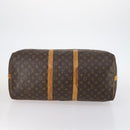 LOUIS VUITTON Monogram Keepall Bandouliere 55 Boston Bag M41414 LV Auth gh792-5