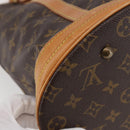 LOUIS VUITTON Monogram Bucket GM Shoulder Bag M42236 LV Auth gh795-9