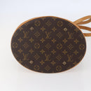 LOUIS VUITTON Monogram Bucket GM Shoulder Bag M42236 LV Auth gh795-5