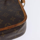 LOUIS VUITTON Monogram Gibeciere PM Shoulder Bag M42248 LV Auth gh796-9