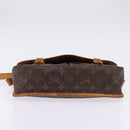 LOUIS VUITTON Monogram Gibeciere PM Shoulder Bag M42248 LV Auth gh796-5